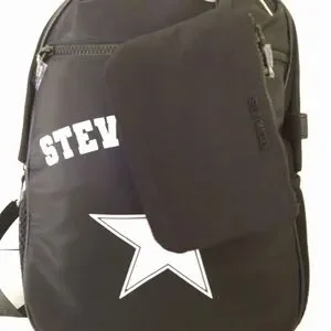Steve Madden Black Backpack with Star Design Steve Madden | Bags | Steve Madden Black Backpack With Bold  main image 3